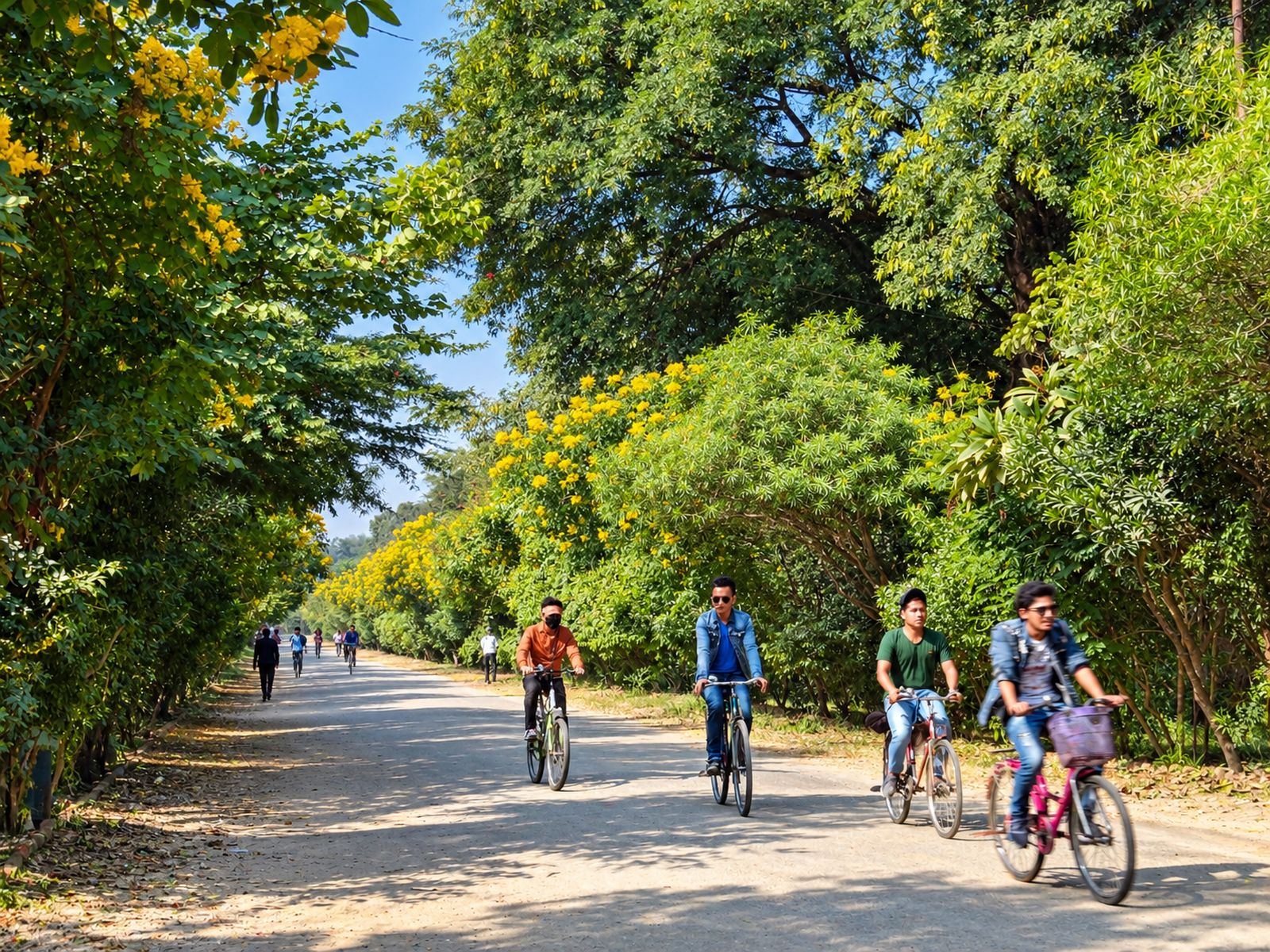 Monastic Zone Cycling Day